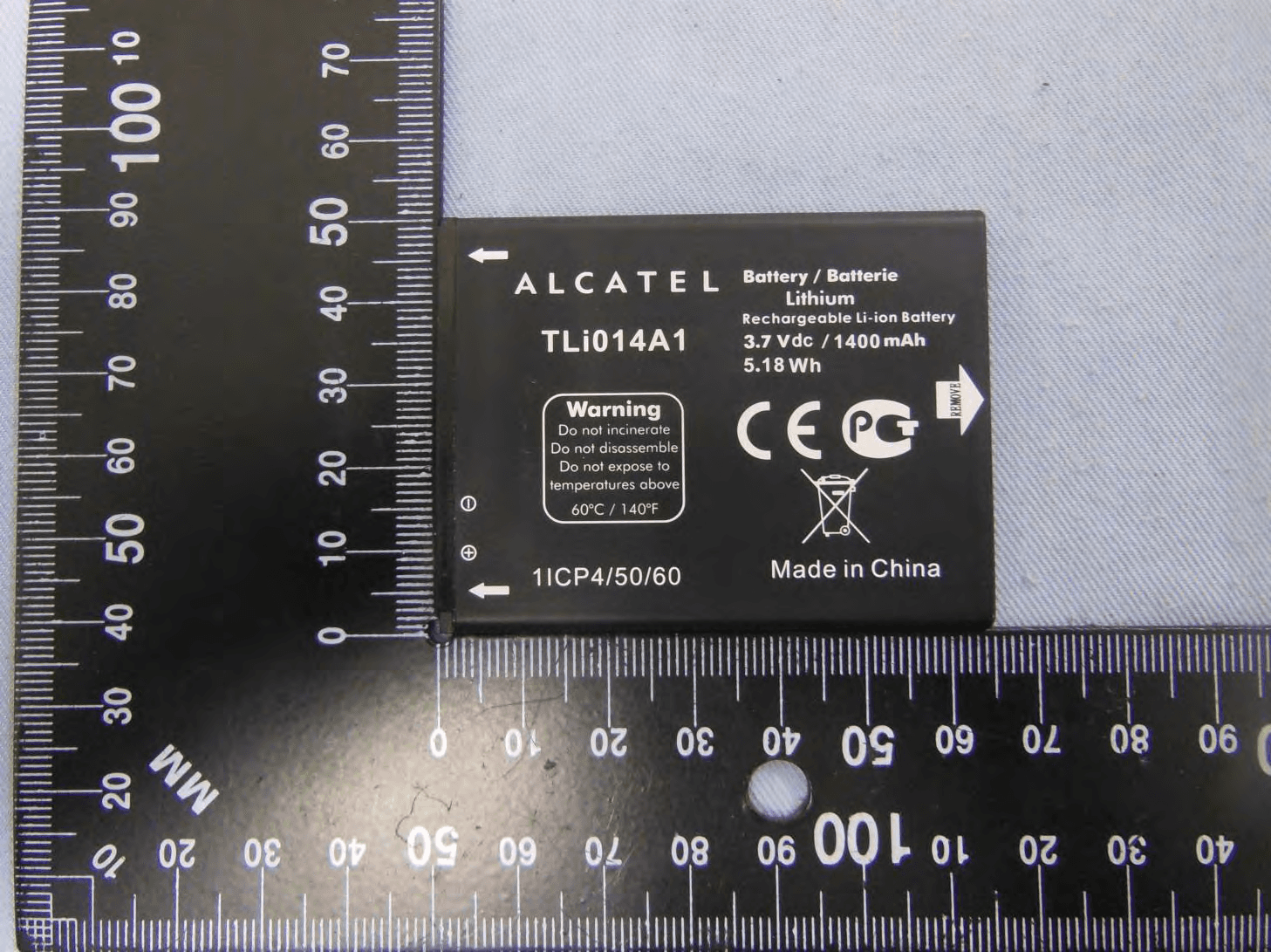CDMA EVDO BC0/BC1 mobile phone - FCC ID 2ACCJB013 - TCL Communication Ltd.