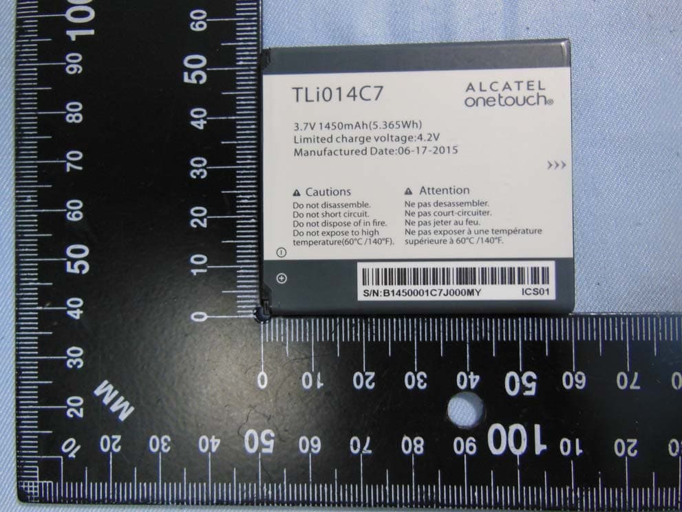 HSDPA/HSUPA/UMTS triple band / GSM quad band Mobile phone - FCC ID 2ACCJB030 - TCL Communication Ltd. (2)