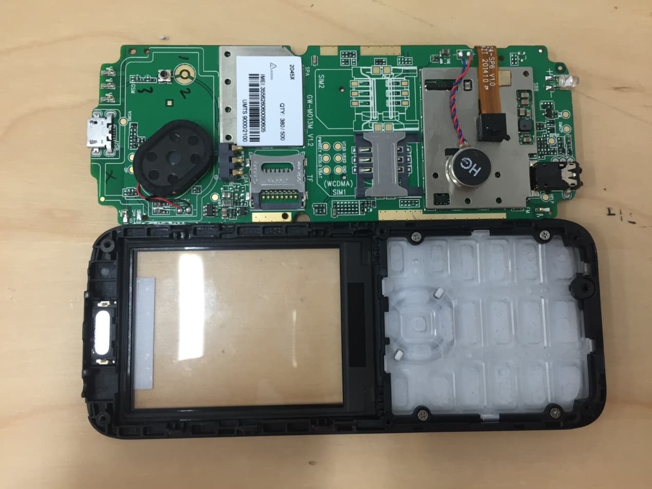 GSM Quad band &UMTS Dual band mobile phone - FCC ID 2ACCJB038 - TCL Communication Ltd. (5)