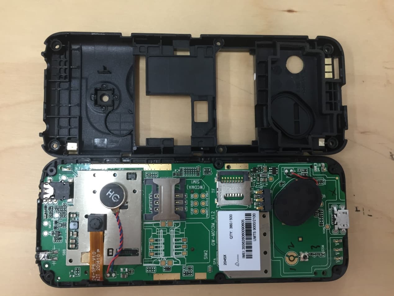 GSM Quad band &UMTS Dual band mobile phone - FCC ID 2ACCJB038 - TCL Communication Ltd. (4)