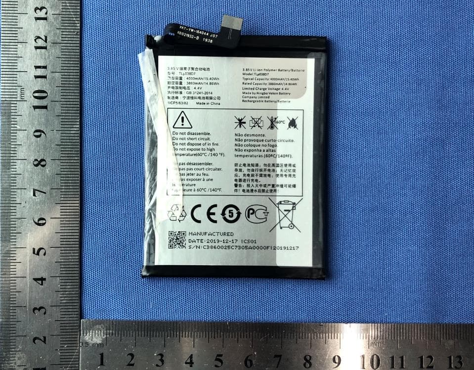 LTE/UMTS/GSM Smartphone - FCC ID 2ACCJB118 - TCL Communication Ltd.