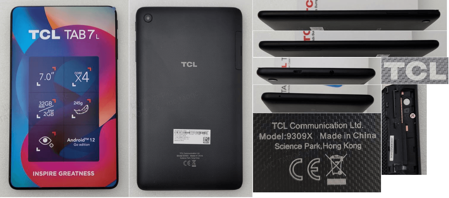 U3A 7 WIFI Refresh - FCC ID 2ACCJB146 - TCL Communication Ltd.