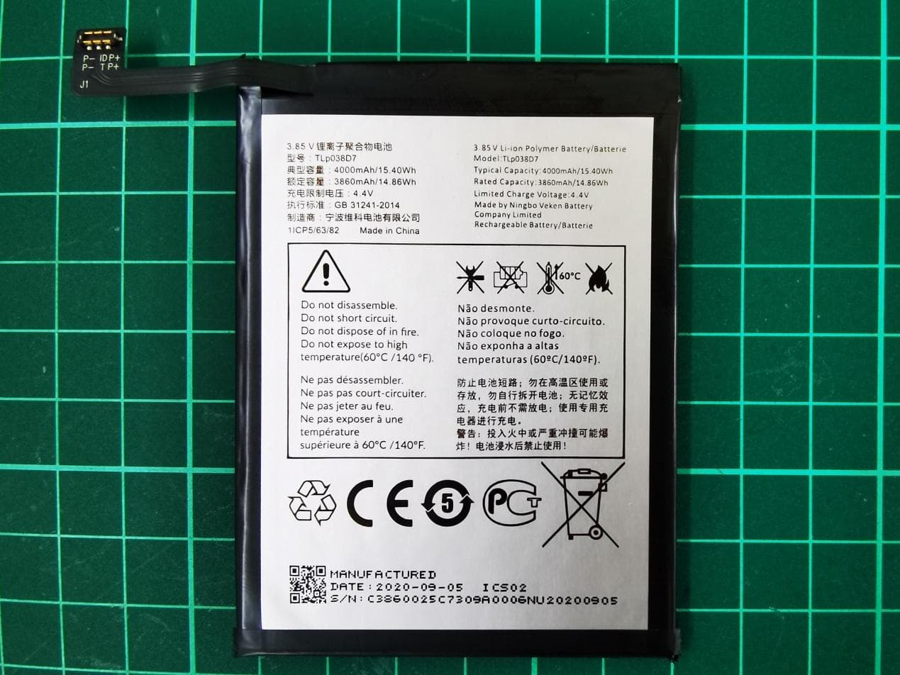 LTE/WCDMA/GSM mobile phone - FCC ID 2ACCJB147 - TCL Communication Ltd.
