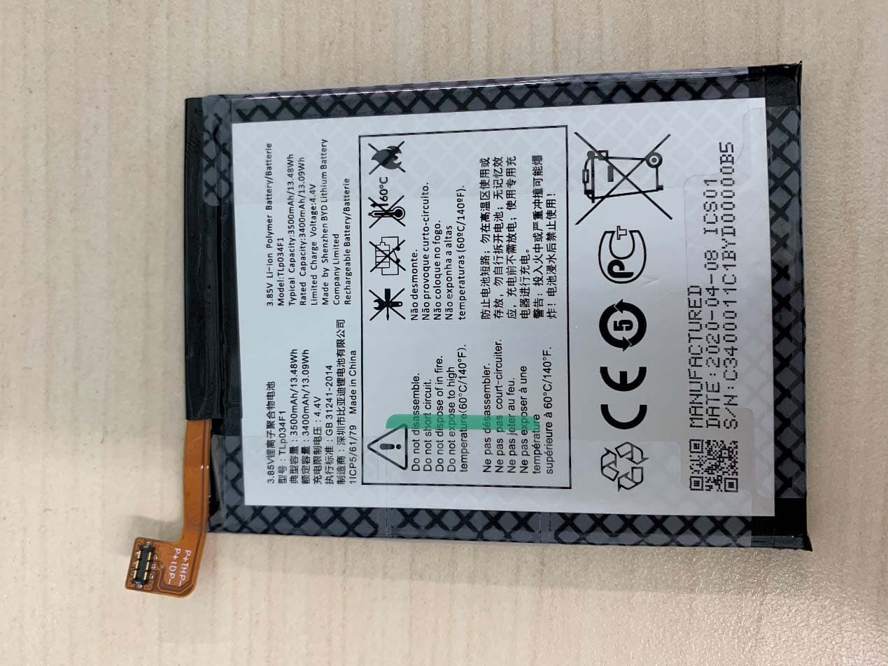 GSM/UMTS/LTE Mobile phone - FCC ID 2ACCJH128 - TCL Communication Ltd. (4)
