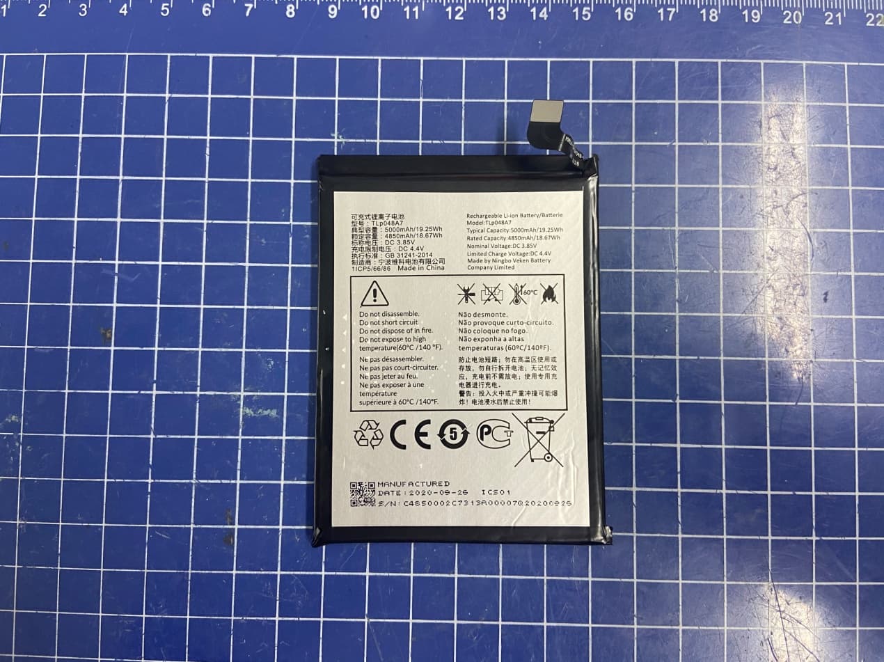 GSM/UMTS/LTE Mobile phone - FCC ID 2ACCJH134 - TCL Communication Ltd.