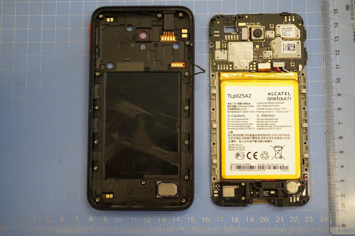 CDMA + LTE mobile phone for Sprint - FCC ID 2ACCJN003 - TCL Communication Ltd.