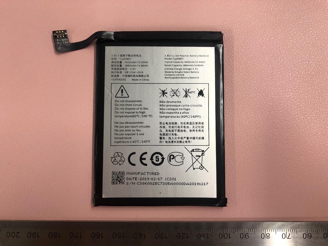 HSUPA/HSDPA/UMTS Quad Bands/GSM Quad Bands/LTE 10 bands mobile phone - FCC ID 2ACCJN038 - TCL Communication Ltd.