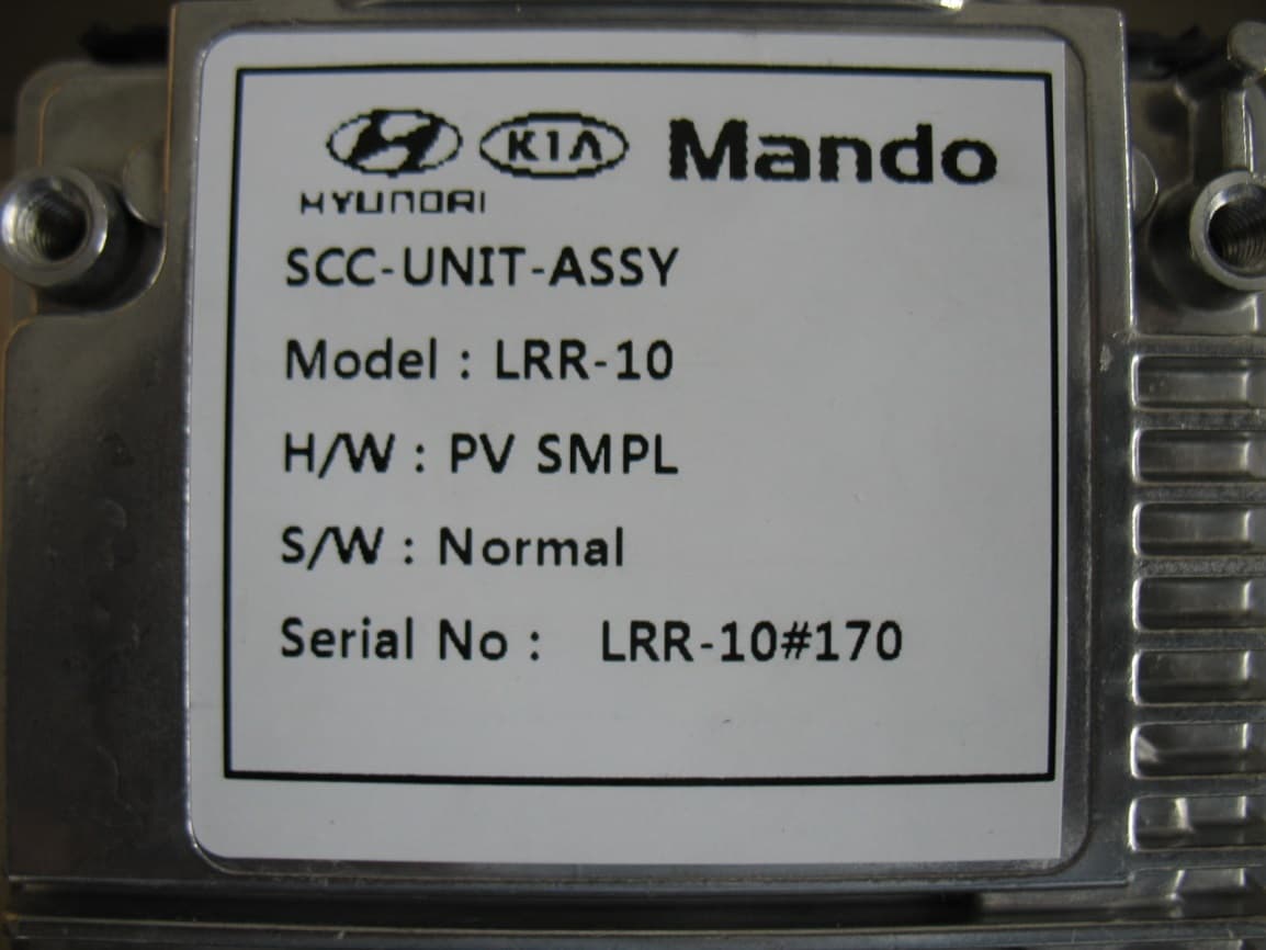 Automotive Radar - FCC ID 2ACDX-LRR-10 - MANDO corp. (4)