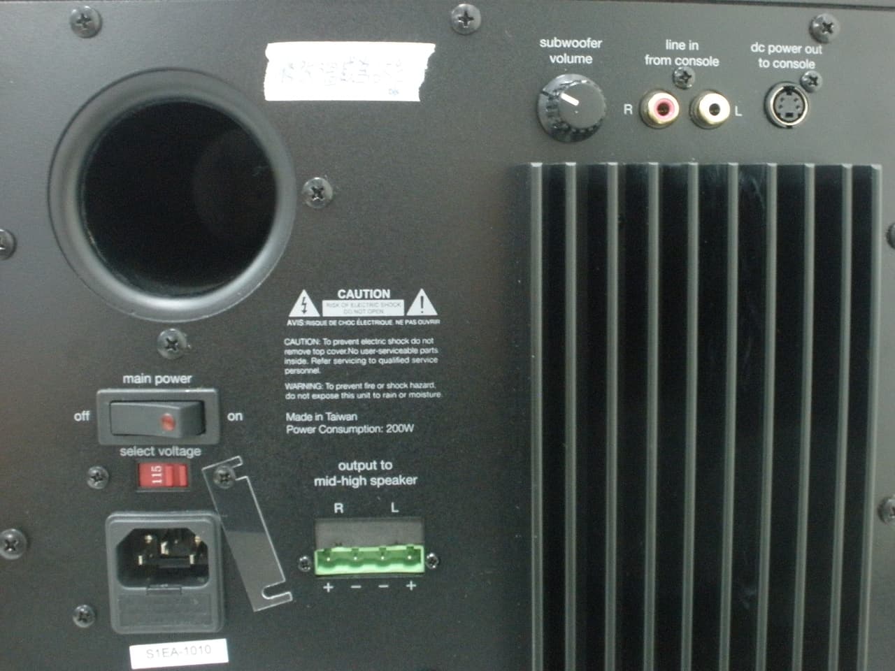 Full Analog Sound System - FCC ID 2ACNDSYSTEM1021 - Acoustic Analog Corporation (2)