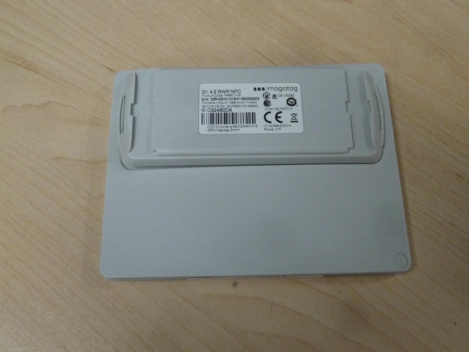 G1 4.2 - FCC ID 2ACQM-EDG1-0420-A - SES-imagotag GmbH
