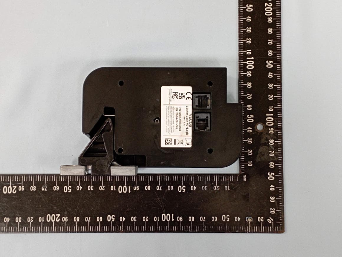 Locker Lock V3+Legic - FCC ID 2ACYAV3LEGIC - Vecos Europe B.V.