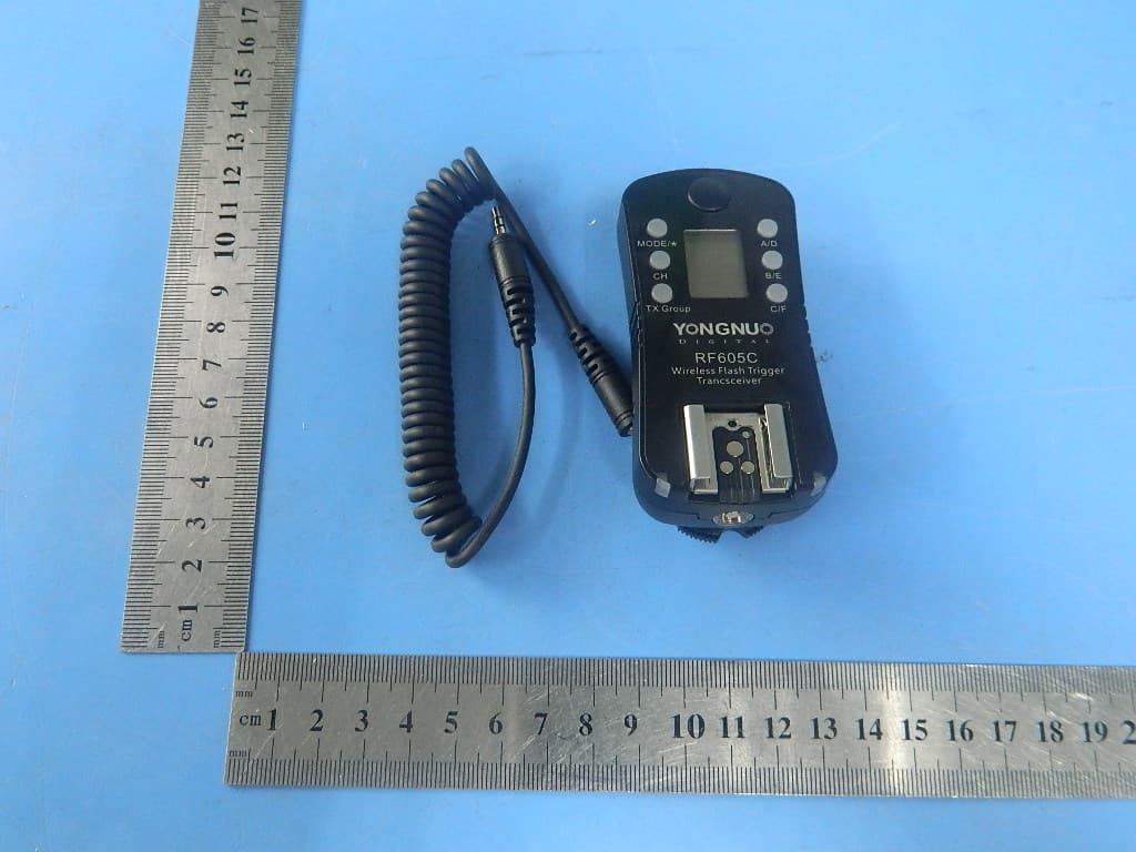 Wireless Flash Trigger - FCC ID 2ACYP-RF605C - SHENZHEN YONGNUO PHOTOGRAPHIC EQUIPMENT CO., LTD