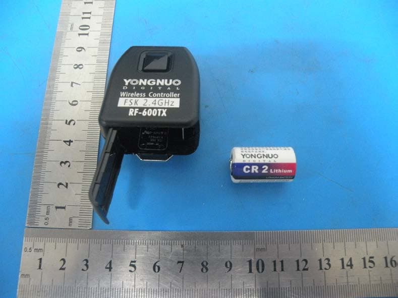 Wireless Flash Trigger - FCC ID 2ACYPRF-602C - SHENZHEN YONGNUO PHOTOGRAPHIC EQUIPMENT CO., LTD