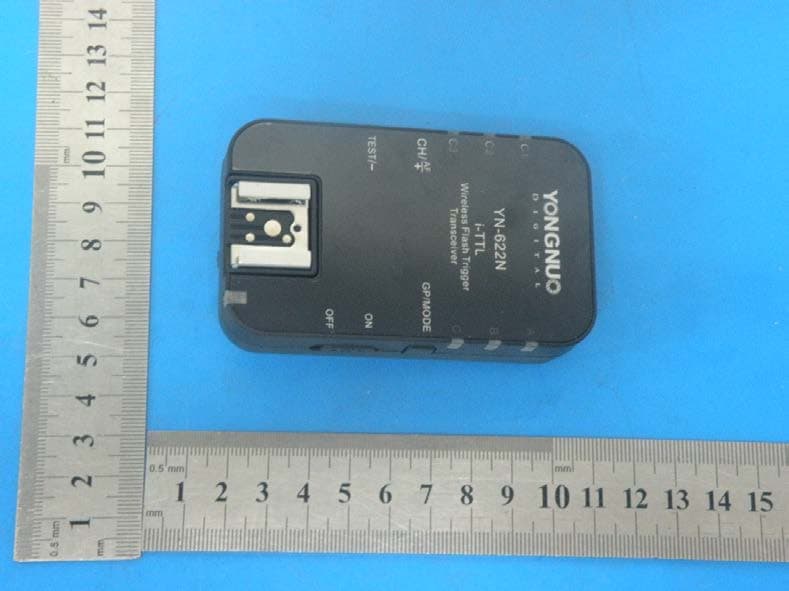 i-TTL Wireless Flash Trigger Transceiver - FCC ID 2ACYPYN622N - SHENZHEN YONGNUO PHOTOGRAPHIC EQUIPMENT CO., LTD