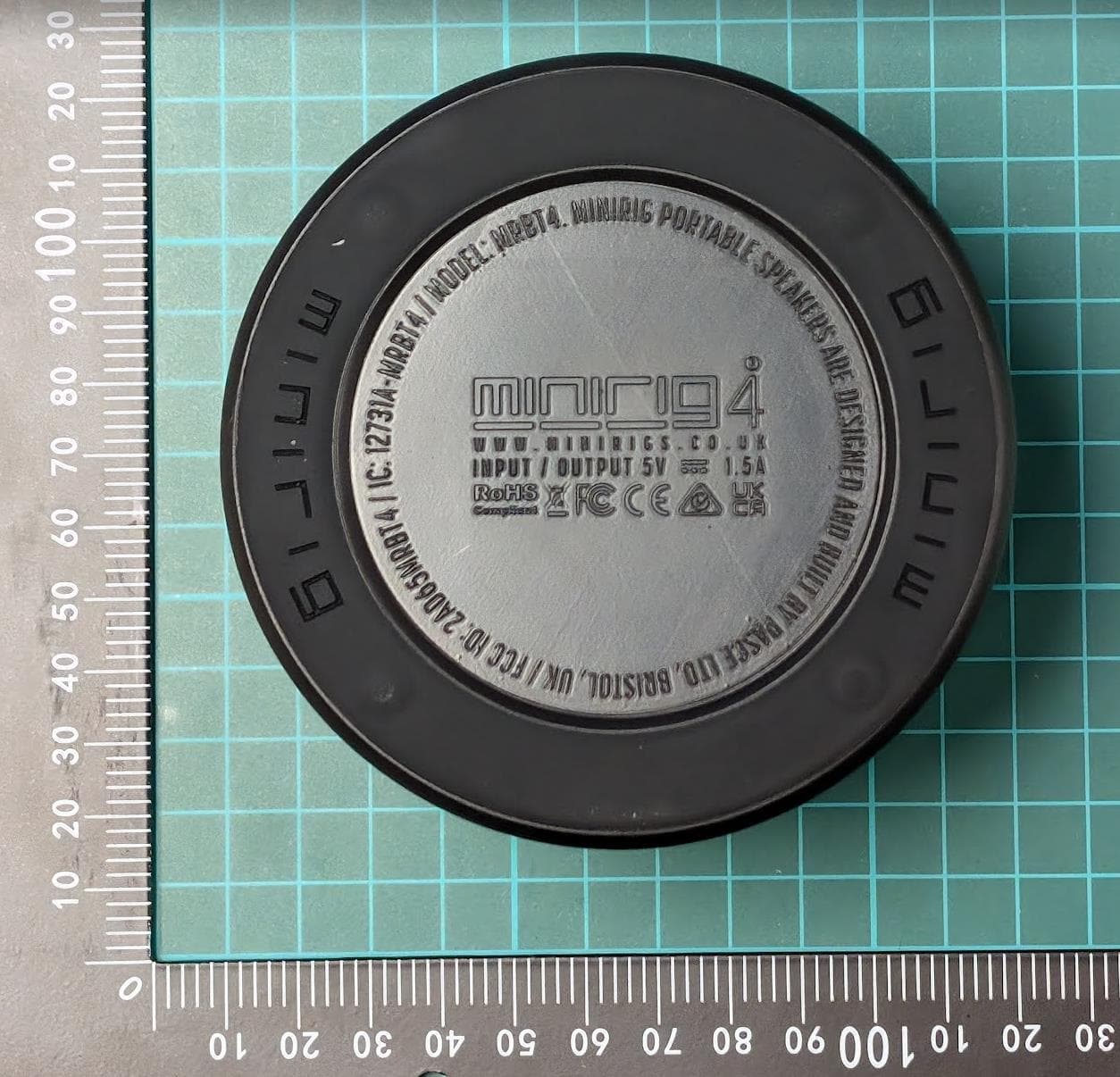 Bluetooth speaker with rechargeable battery - FCC ID 2AD65MRBT4 - PASCE Ltd