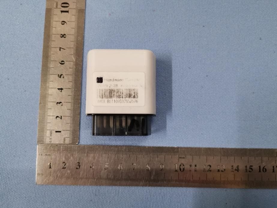 OBDII Datalogger - FCC ID 2AD9I-DL980QT - DANLAW Inc