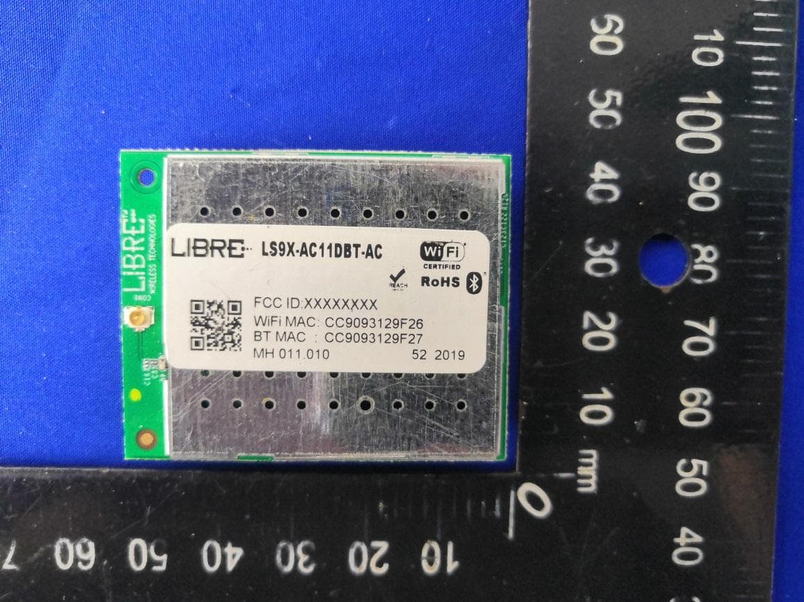 WiFi Media Streaming Module - FCC ID 2ADBM-LS9X-AC11DBT - Libre Wireless Technologies Inc. (3)