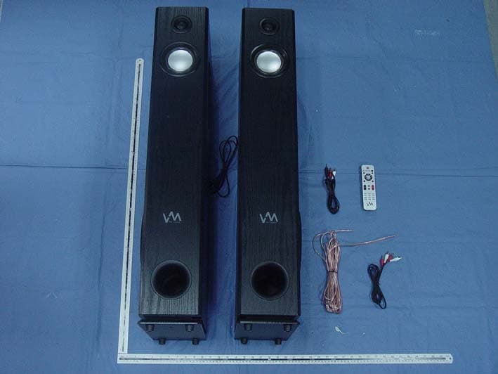 Active Floorstanding Loudspeaker System - FCC ID 2ADC5EXAT11-BK - 3SIXTY INDUSTRIES INC (2)