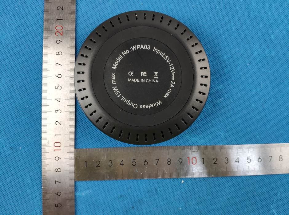 Wireless Charger - FCC ID 2ADDW-WPA03 - Shenzhen Topband Co.,Ltd