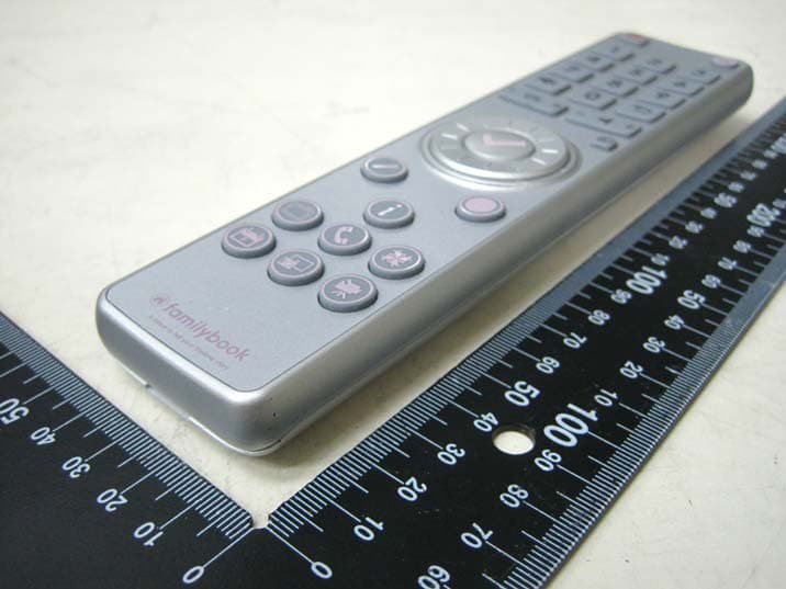 Family book RF remote controller - FCC ID 2ADJQ-VRF-039A - Cubee Hypermedia Inc.
