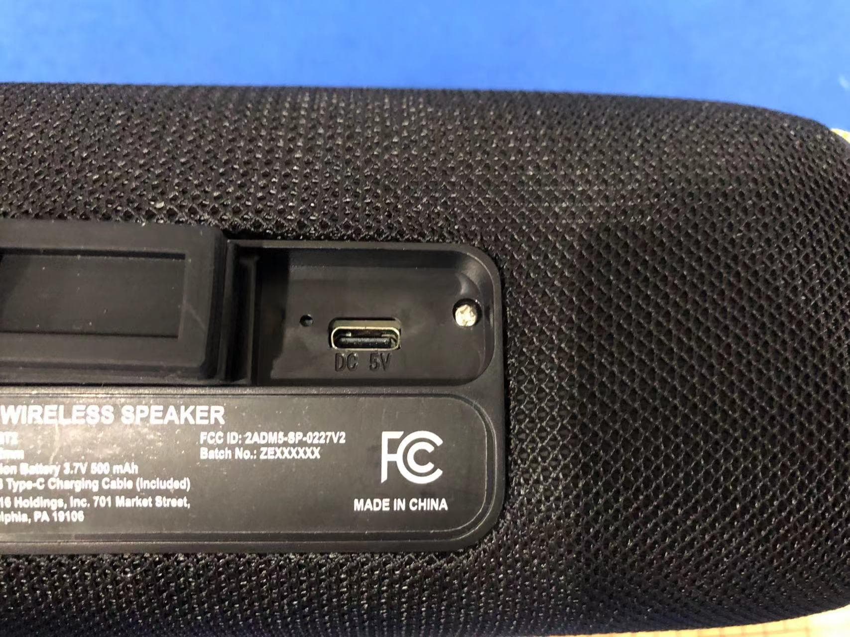 BT FABRIC RUGGED SPK AST2 - FCC ID 2ADM5-SP-0227V2 - Zeeva International Limited (2)