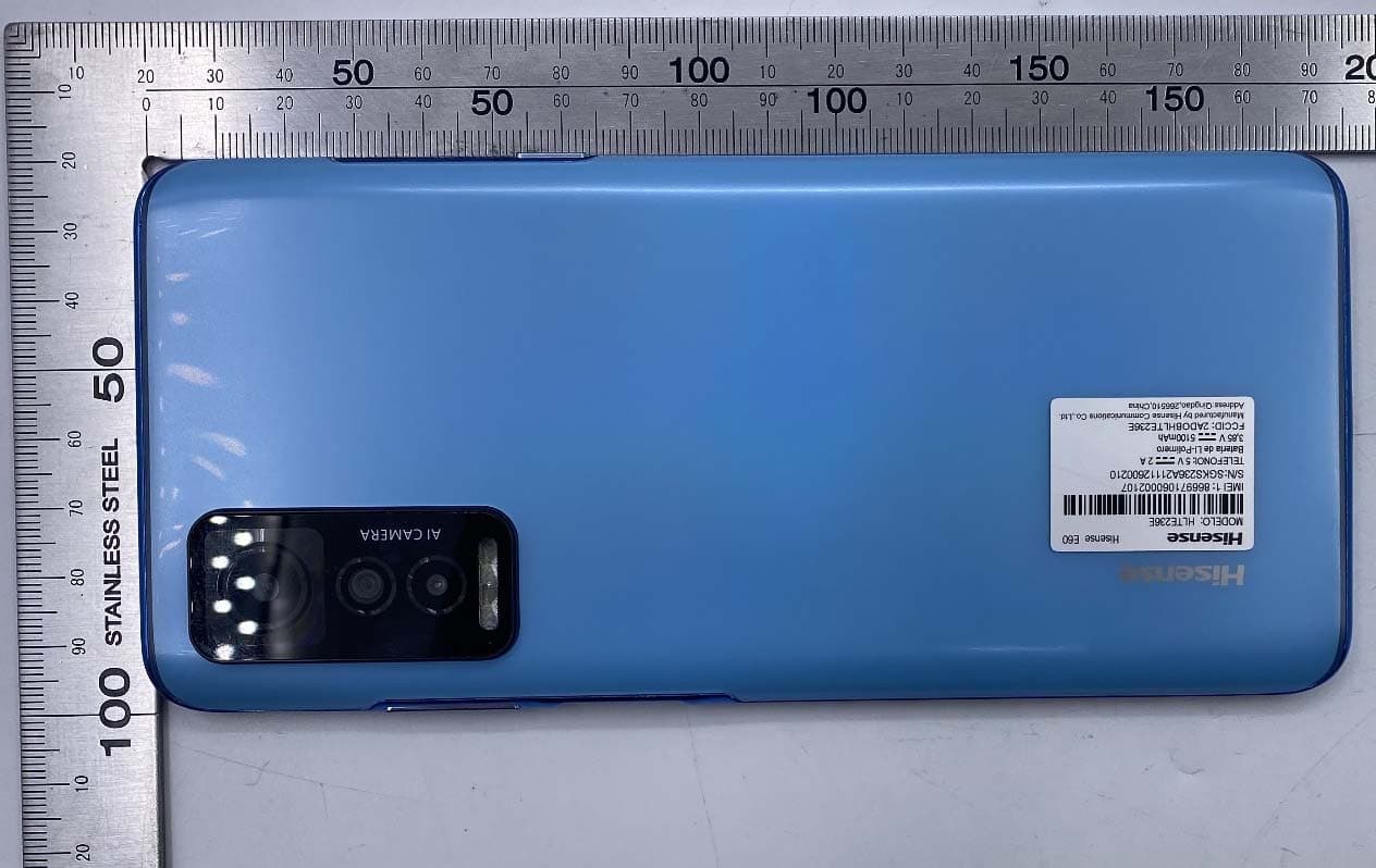 Mobile phone with GSM, WCDMA, LTE, WiFi and BT - FCC ID 2ADOBHLTE236E - Hisense International Co.,Ltd