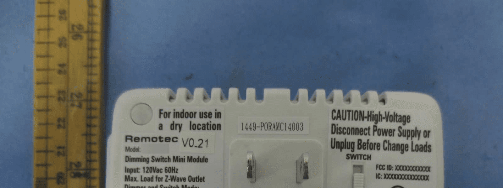 Dimming Switch Mini module - FCC ID 2ADPEDA011 - TRONICO TECHNOLOGY COMPANY LIMITED