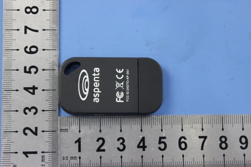 UbTrack key fob - FCC ID 2ADTO-KF-001 - Aspenta international FZ-LLC
