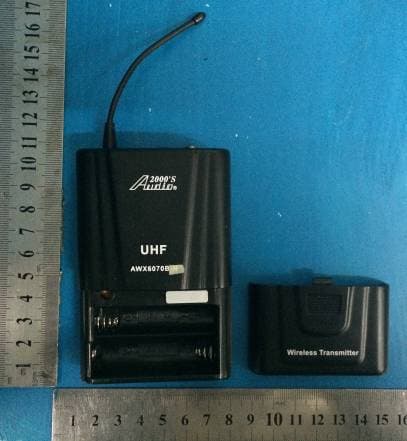 Body Worn Microphone - FCC ID 2ADV7AWX6070B - H&F TECHNOLOGIES,IN CORPORATED