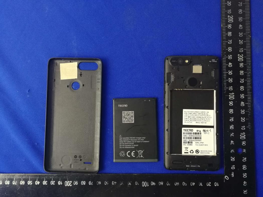 Mobile Phone - FCC ID 2ADYY-B1G - TECNO MOBILE LIMITED (4)