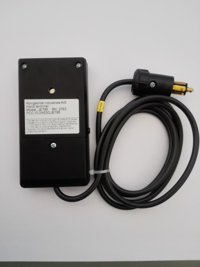Hand terminal - FCC ID 2AE3QJE785 - JE electronic a/s (2)