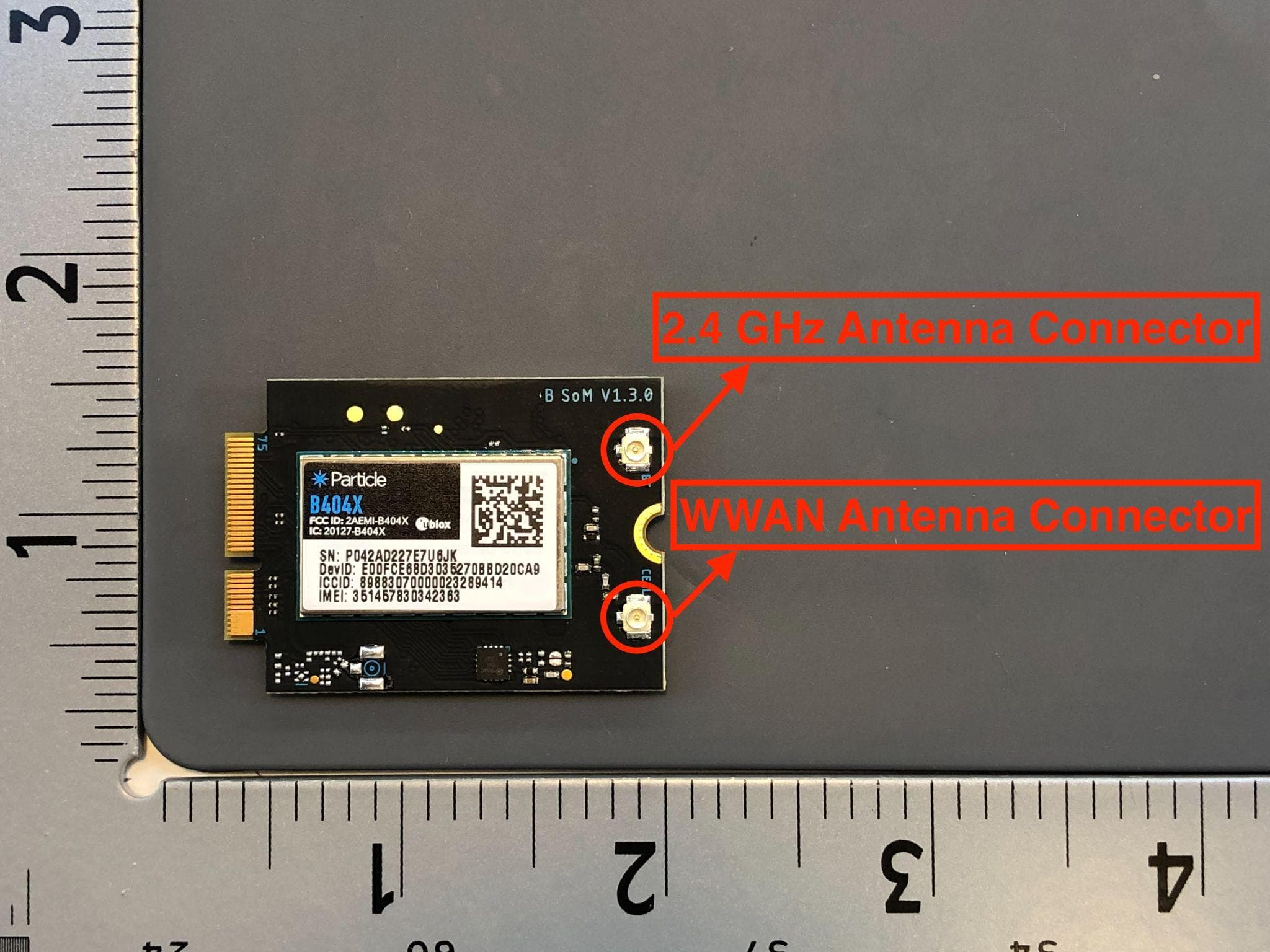 B404X SoM - FCC ID 2AEMI-B404X - Particle Industries, Inc.
