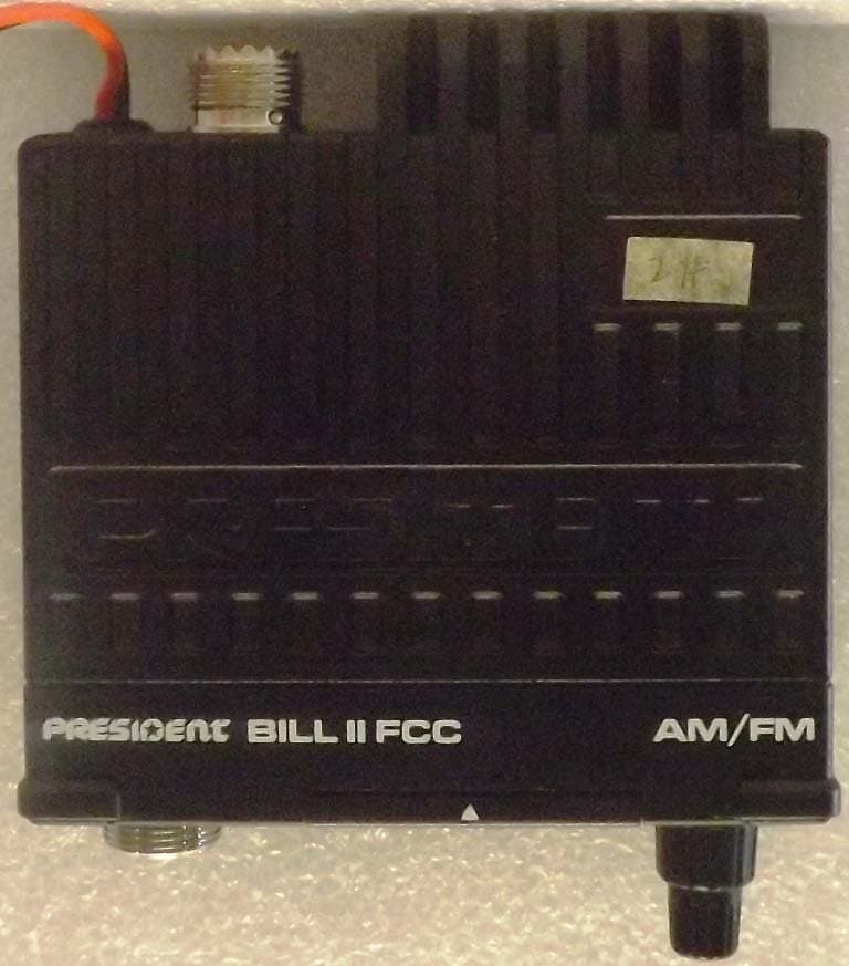 Mobile 4W AM/FM CBRS Transceiver - FCC ID 2AEOCPC210 - President Electronics USA