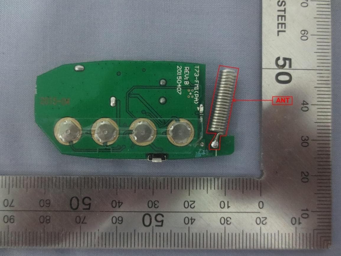 CAR ALARM (ONE WAY) - FCC ID 2AEPJ1150A - Automotive Data Solutions Inc. (2)