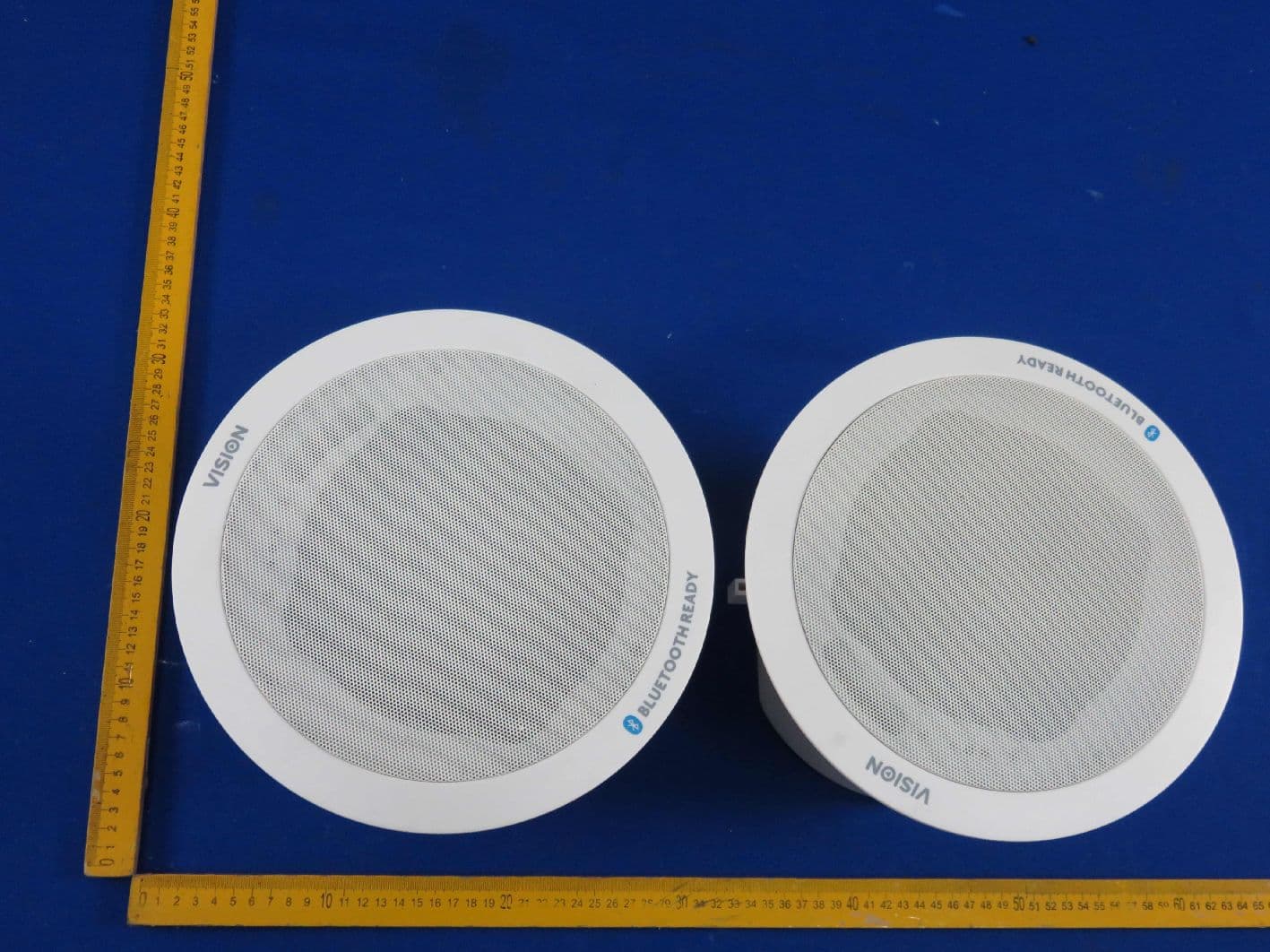 Pair 60W Active Ceiling Loud Speaker - FCC ID 2AF6C-CS1600P - Azlan Logistics Limited (3)