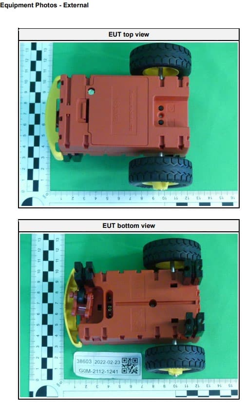 Early Coding - FCC ID 2AFD4-183268 - fischertechnik GmbH