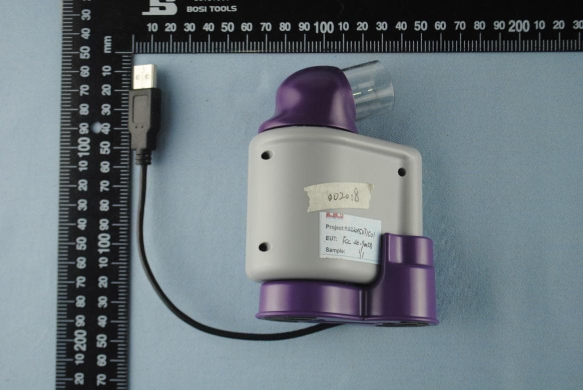 GoSpiro Spirometer Device - FCC ID 2AFFO-45-90058 - 12th Man Technologies (2)