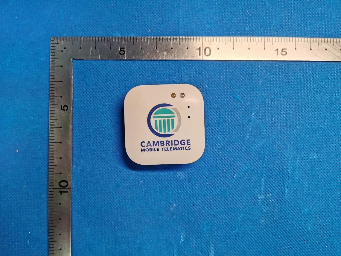 DriveWell Tag - FCC ID 2AFGD000600 - Cambridge Mobile Telematics