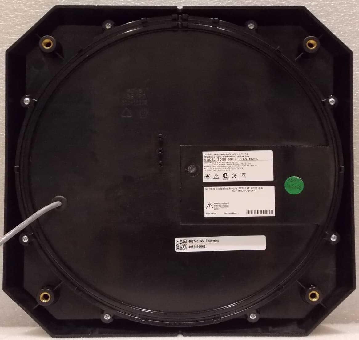 EDGE LFID Antenna - FCC ID 2AFLZGSFLFID - GSI ELECTRONICS INC.