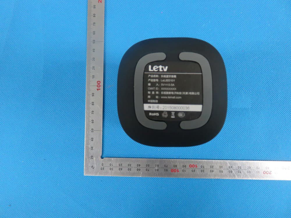 Letv Bluetooth Speaker - FCC ID 2AFOYLEUBS101 - Le Shi Zhi Xin Electronic Technology (Tian jin) Limited