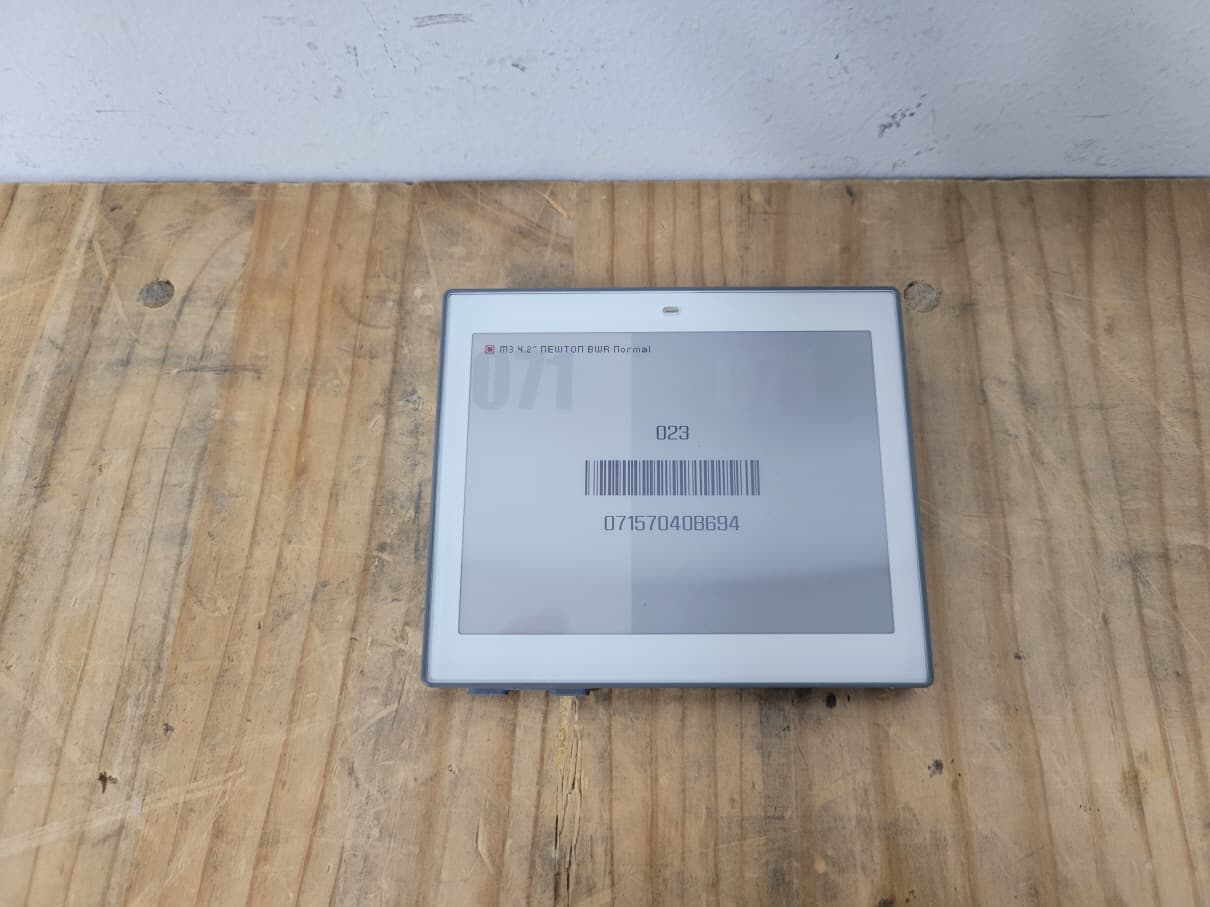 ESL Label - FCC ID 2AFWN-EL042K3WRA - SOLUM CO.,LTD.
