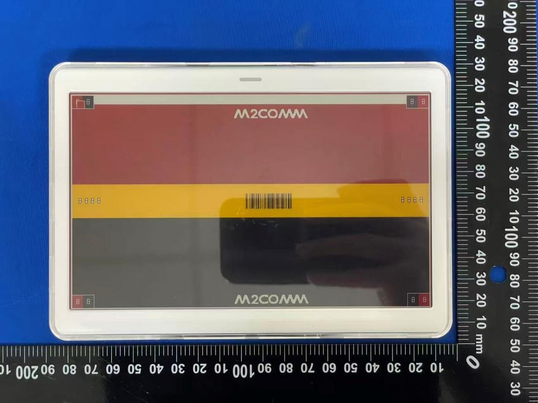 Electronic Shelf Label - FCC ID 2AFXU-ES75-S2 - M2Communication Inc.
