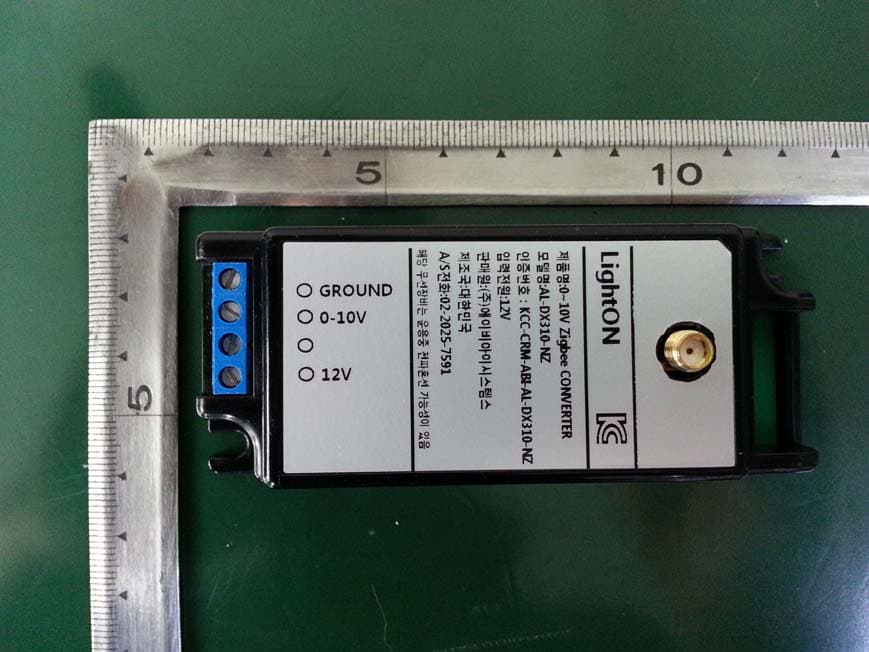 ZigBee Dimming Converter - FCC ID 2AFXYAL-DX310-NZ - ABIsystems Co.,Ltd.