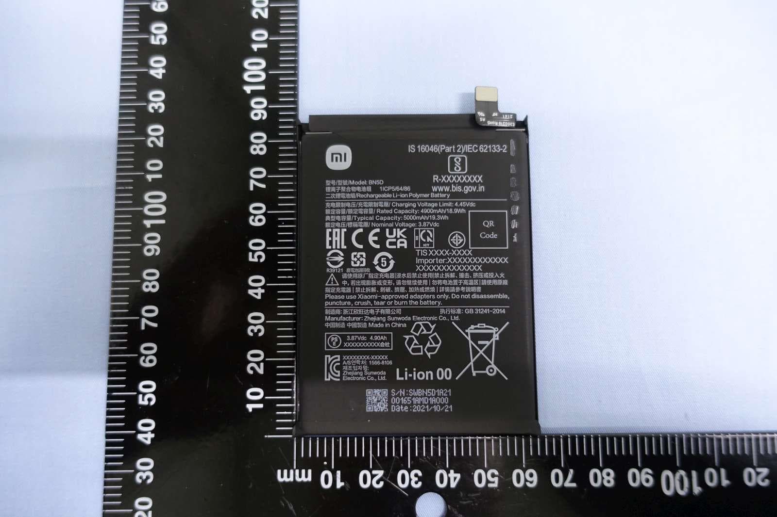 Mobile Phone (LTE/WCDMA/GSM/BT/WiFi) - FCC ID 2AFZZ117TL - Xiaomi Communications Co., Ltd. (2)