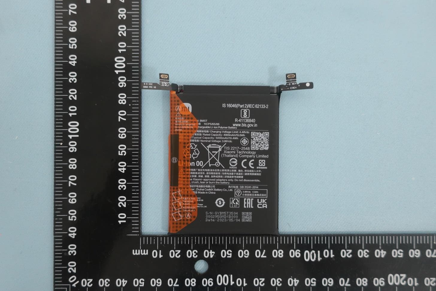 Mobile Phone - FCC ID 2AFZZN60R - Xiaomi Communications Co., Ltd.