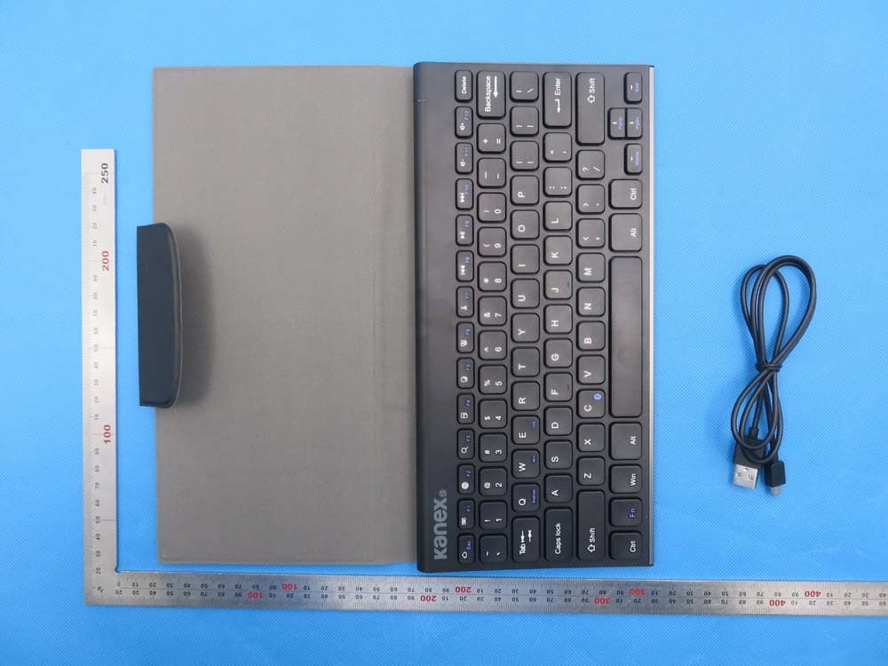 Kanex Compact Bluetooth Keyboard with Stand Cover - FCC ID 2AG6ZK166-1053 - Kanex (5)
