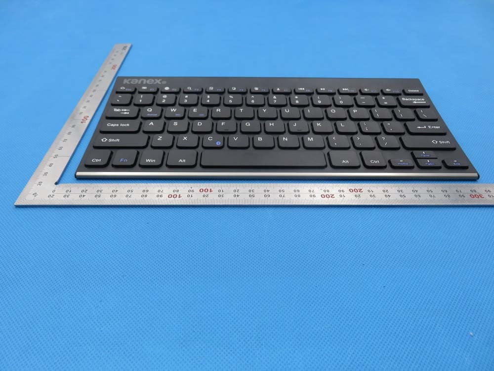 Kanex Compact Bluetooth Keyboard with Stand Cover - FCC ID 2AG6ZK166-1053 - Kanex