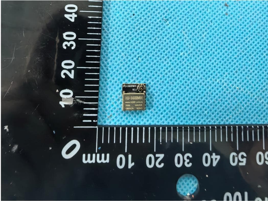Bluetooth(BLE 6.1) ultra-low power module with integrated antenna - FCC ID 2AGPM-HJ568IMH - Tangshan HongJia electronic technology co., LTD. (3)