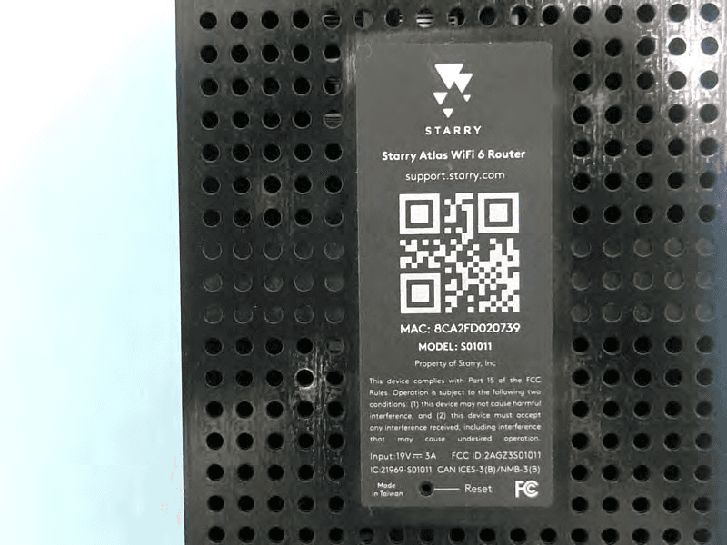 Starry Atlas WiFi 6 Router, Wireless AX 2.5G Ethernet Gateway - FCC ID 2AGZ3S01011 - Starry, Inc (4)