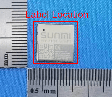 Hyper Wi-Fi Module - FCC ID 2AH25NSC100 - Shanghai Sunmi Technology Co.,Ltd.